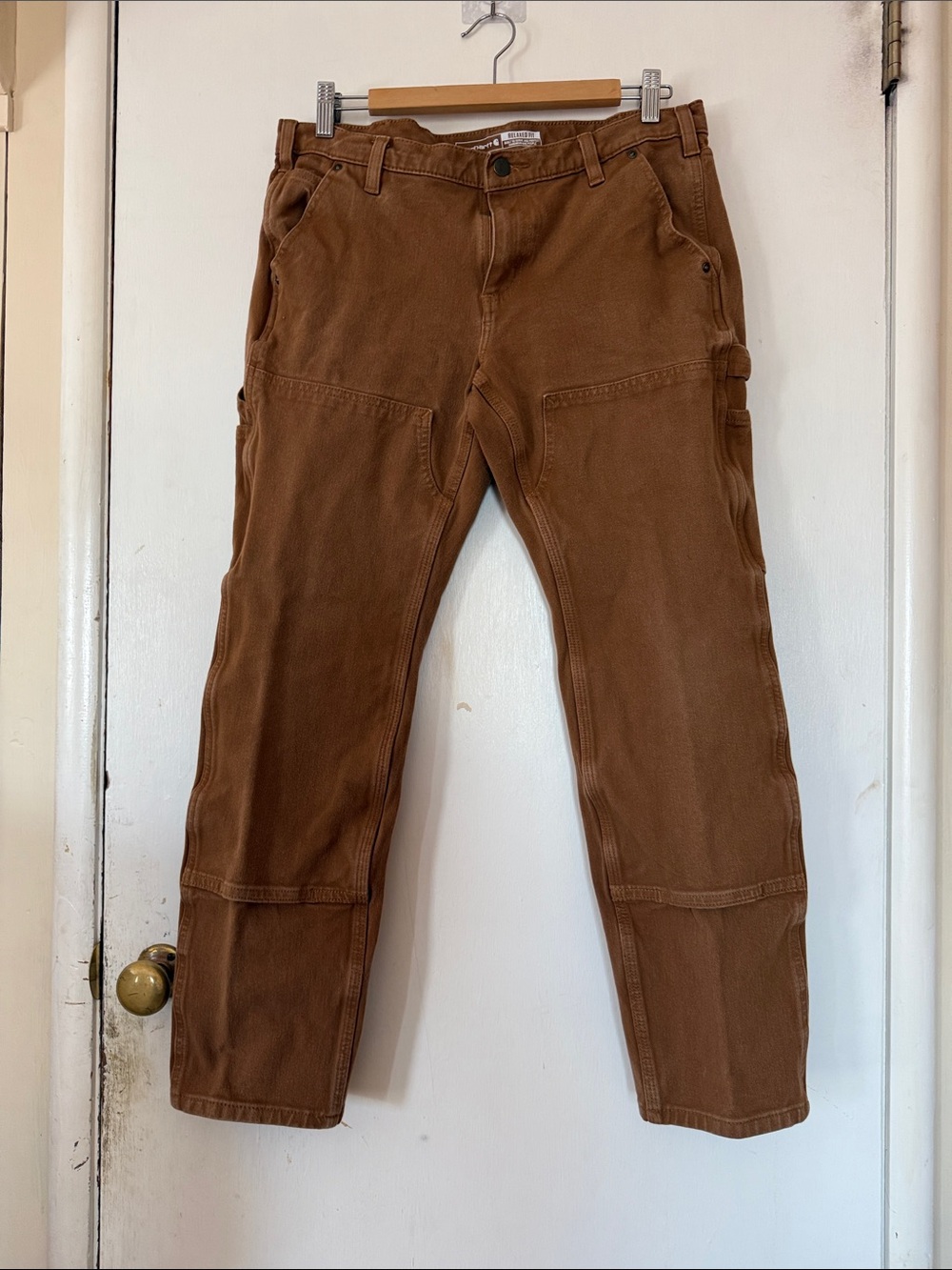 Carhartt Brown Corduroy Carpenter Pants